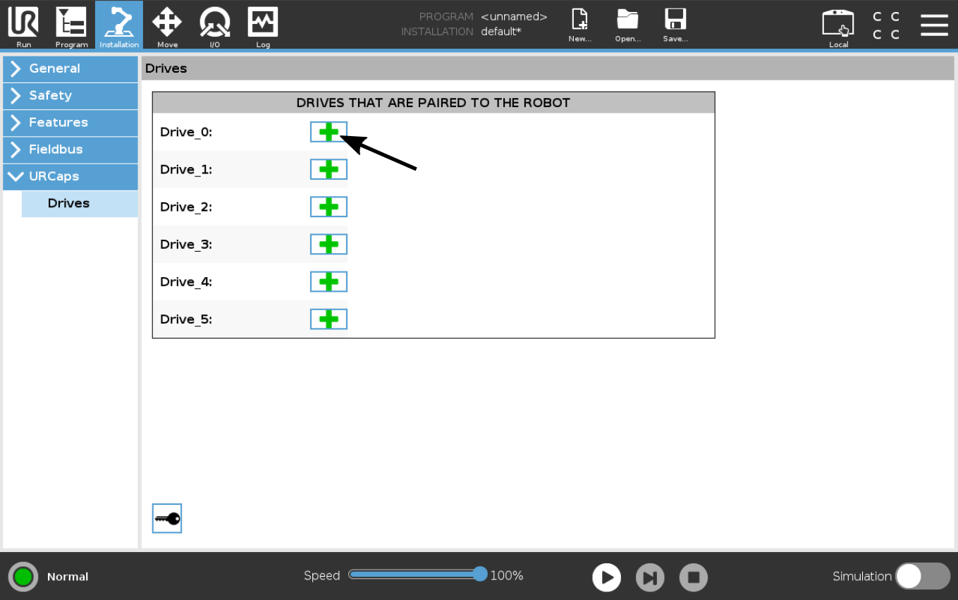 Paired Drives in the Drives Panel