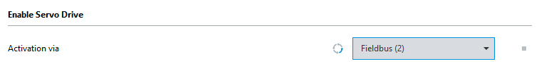 Activation via setting